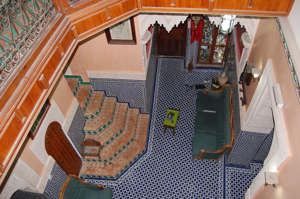Hotel Jardin Public Fès Zimmer foto